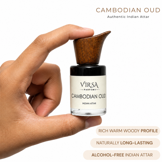 Cambodian Oud | Authentic Indian Attar | Handcrafted in Kannauj