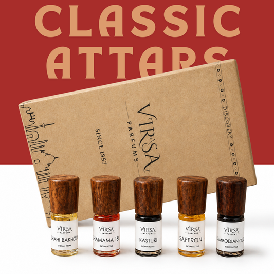 Classic Attars | Discovery Set of 5 | Handcrafted in Kannauj