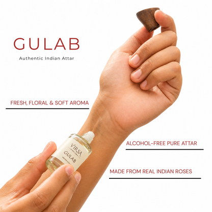 Gulab | Authentic Indian Attar | Rose Attar