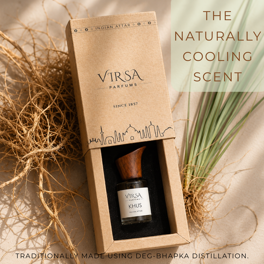 Khus Attar | Authentic Indian Vetiver Attar