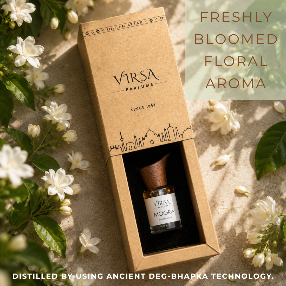 Mogra | Authentic Indian Attar | Handcrafted in Kannauj