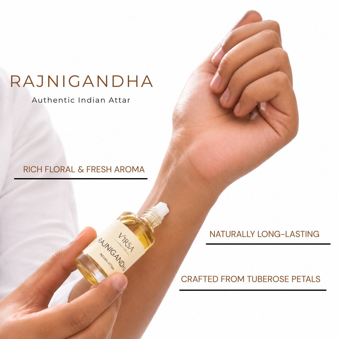 Rajnigandha | Tuberose Attar | Handcrafted Attar From Kannauj
