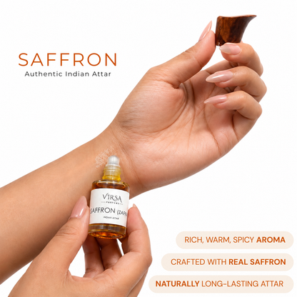 Saffron | Authentic Indian Attar | Zafran Attar