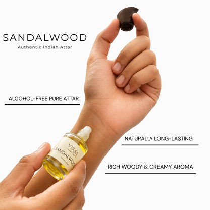 Sandalwood | Authentic Indian Attar | Handcrafted in Kannauj